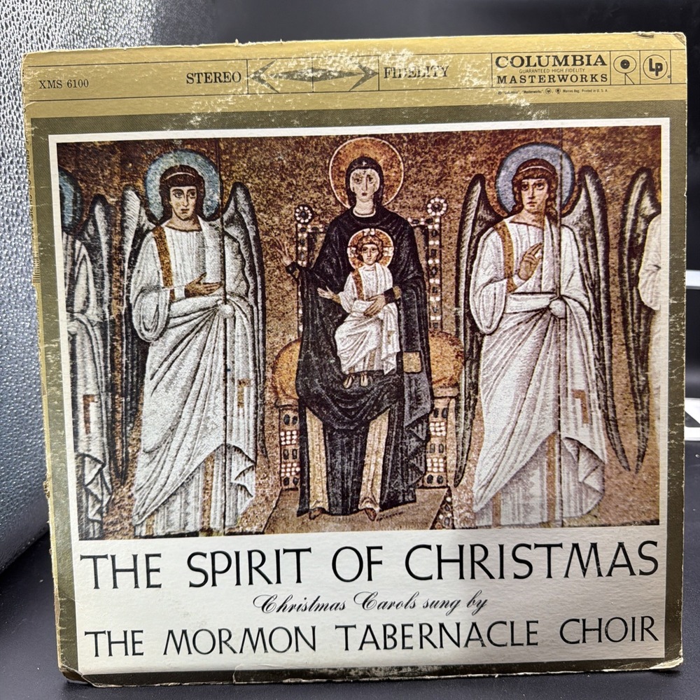 Mormon Tabernacle Choir -‎ Spirit of Christmas - Vinyl Record Album - VG \ VG+